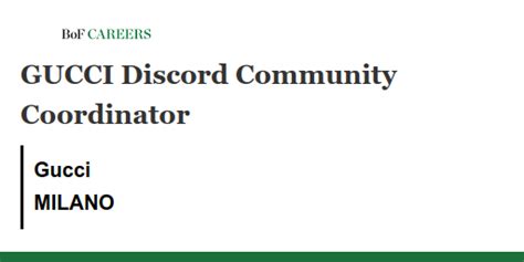 gucci discord community